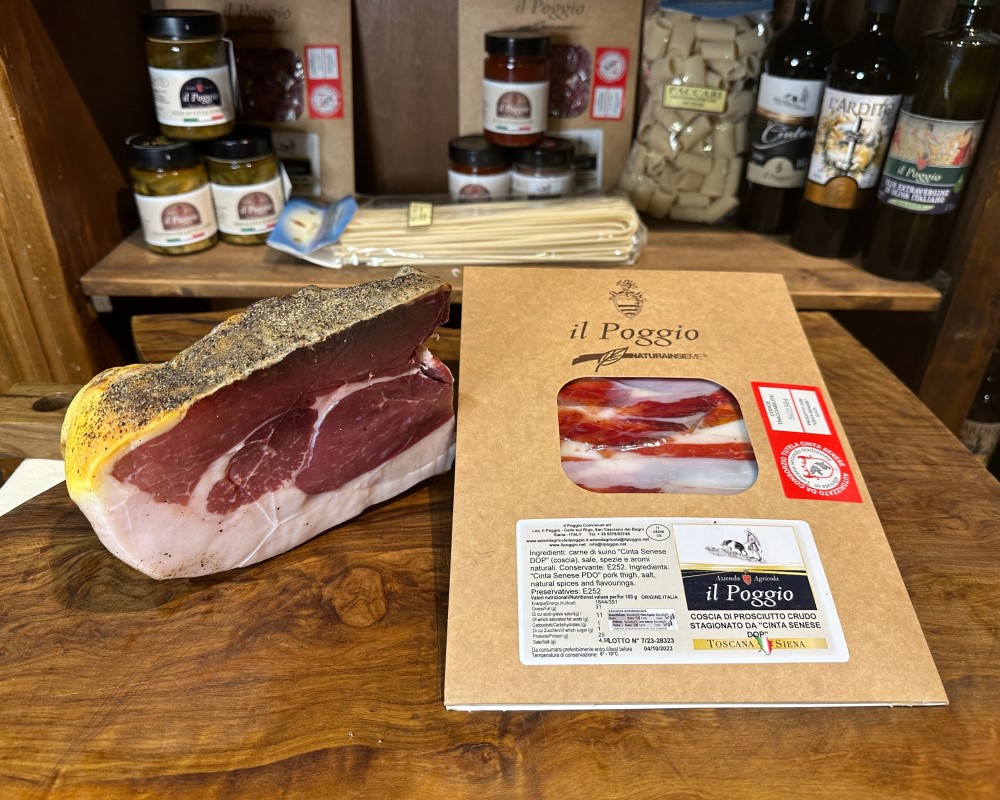 Prosciutto di Cinta Senese
Pre-Affettato da 80 gr. Sottovuoto - immagine 2