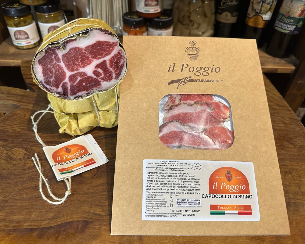 Capocollo di Suino Nostrano
Pre-Affettato 100 gr. - immagine 2