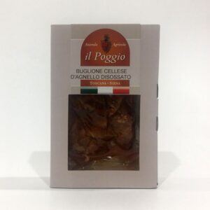 Buglione Cellese d'Agnello Disossato
Confezione in Box da 200 gr.