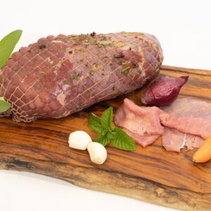 Carpaccio di bovino razza Chianina Marinato
Confezione da 1,5 kg