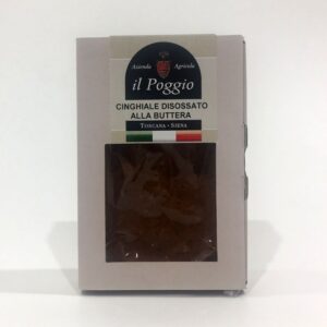 Cinghiale Disossato alla Buttera
Confezione in Box da 200 gr.