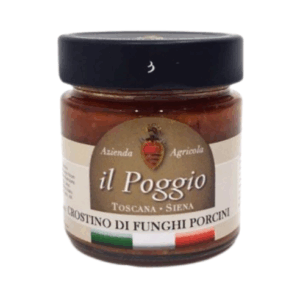 Crostino con Funghi Porcini
Confezione da 220 gr.
