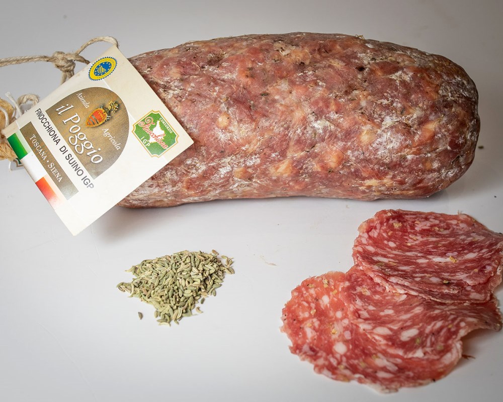 Finocchiona IGP
Intera da 1,8 kg