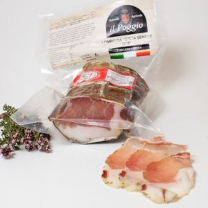Lombo di Cinta Senese
Confezione da 400 gr. Sottovuoto