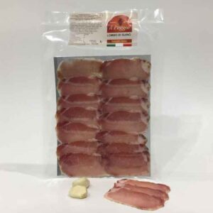 Lombo di Suino Nostrano
Pre-Affettato da 100 gr.