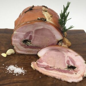 Porchetta Morbida di Suino Nostrano
Tronchetto da 4 kg Sottovuoto