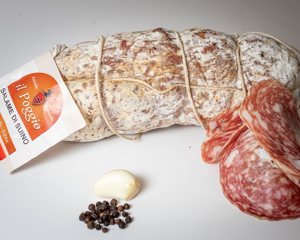 Salame di Suino Nostrano
intero da 0.900 kg