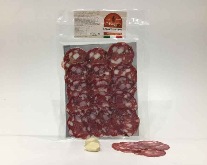 Salame di Suino Nostrano
Pre-Affettato da 100 gr.