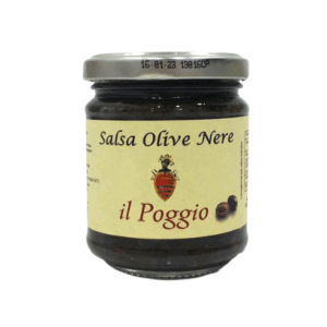 Salsa alle Olive Nere
Confezione da 180 gr.