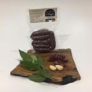 Salsiccia di Cinghiale
Confezione da 300 gr. Sottovuoto